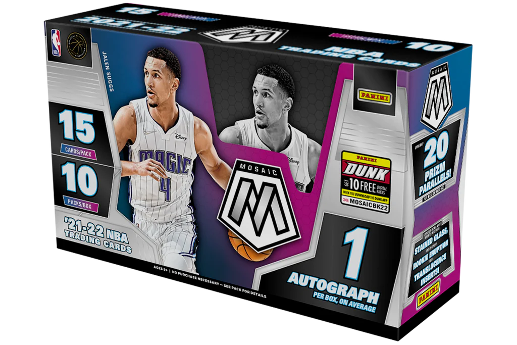 2021-22 Panini Mosaic Basketball Hobby Box
