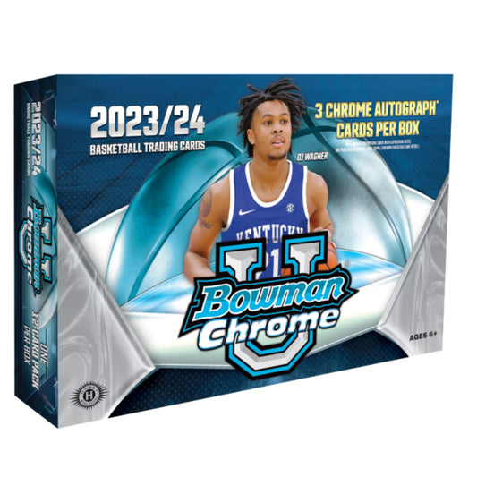 2023/24 Bowman Chrome University Basketball Breakers Delight Box
