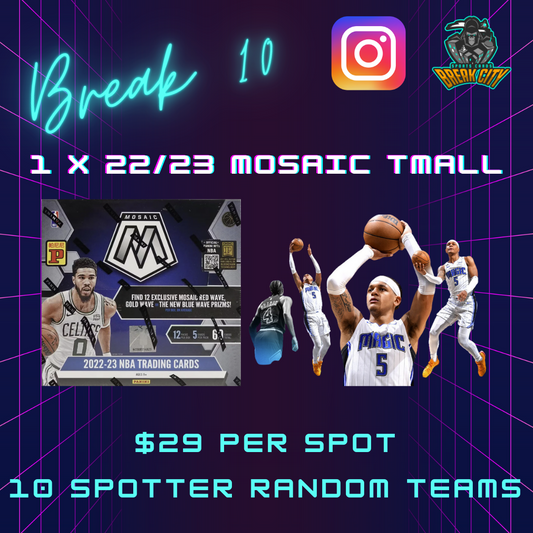 Break #10 1 X Mosaic Tmall