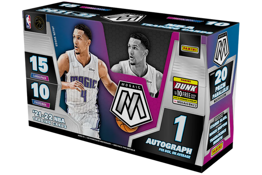 2021-22 Panini Mosaic Basketball Hobby Box